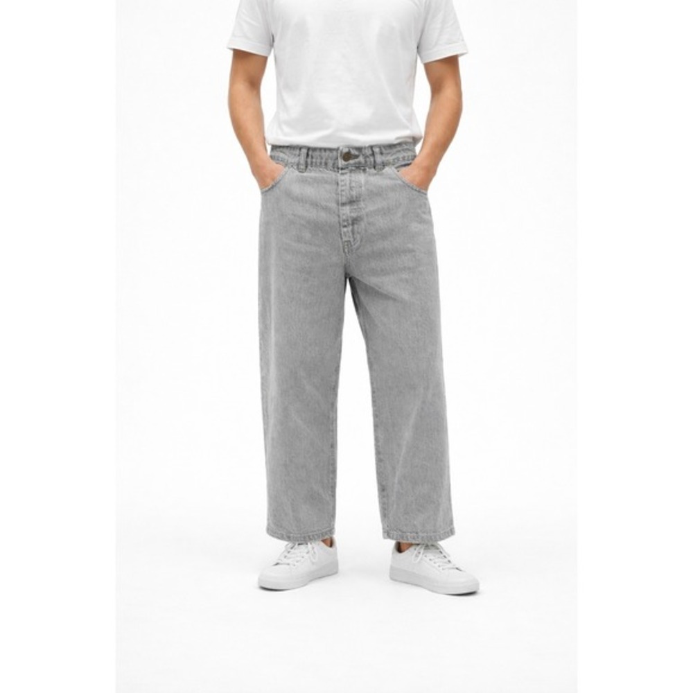 Closed Belfast Wide Leg Jeans in Light Grey Mens Size‎ 30 x 28